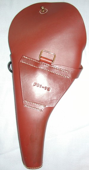 PC&L Webley holster, obverse