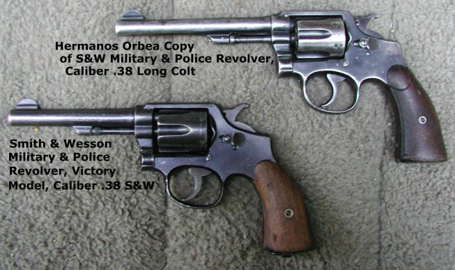 Comparison of Smith & Wesson and Orbea Revolvers
