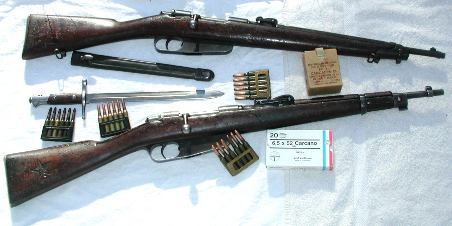 Carcano M91 TS and M91/24 Carbines