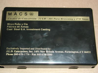 MACS .22 LR Conversion Kit Box