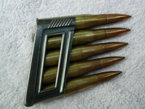 8x56mmR Ammunition in Clip