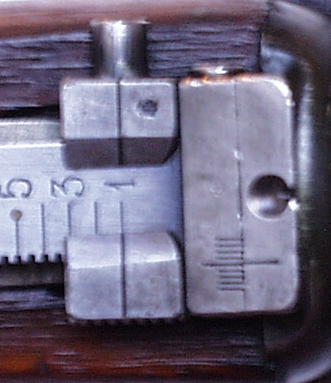 Norwegian Krag Rear Sight