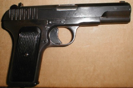 Polish M48 Tokarev Pistol, Left Side