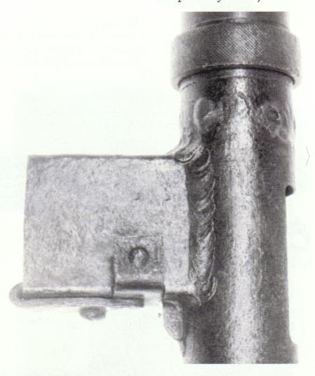 686 Ordnance Platoon Sten Copy Showing Welded Magazine Housing